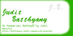 judit batthyany business card